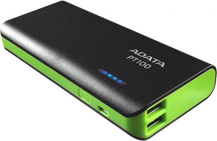 Adata PT100 Power Bank 10000mAh Zöld