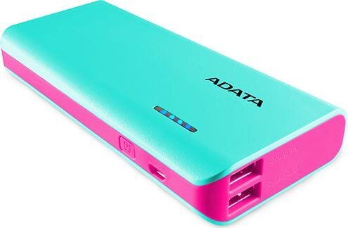 Adata PT100 Power Bank 10000mAh Pink