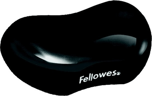Fellowes Crystal Gel Mini Egér csuklótámasz - Fekete