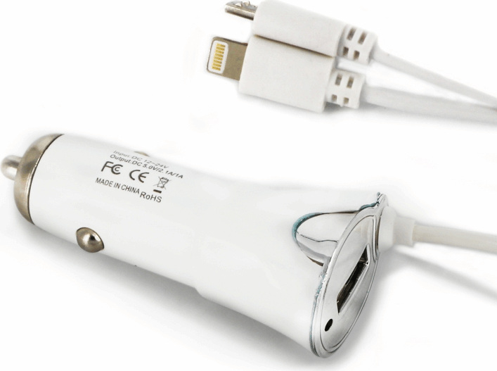 Delight Univerzális Szivargyújtó Iphone/Micro Usb telefontöltő (5V / 2A) Delight Univerzális Szivargyújtó Iphone/Micro Usb telefontöltő (5V / 2A)