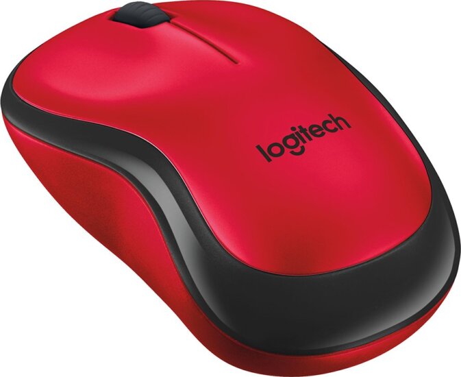 Logitech M220 Silent Vezeték nélküli Egér - Piros