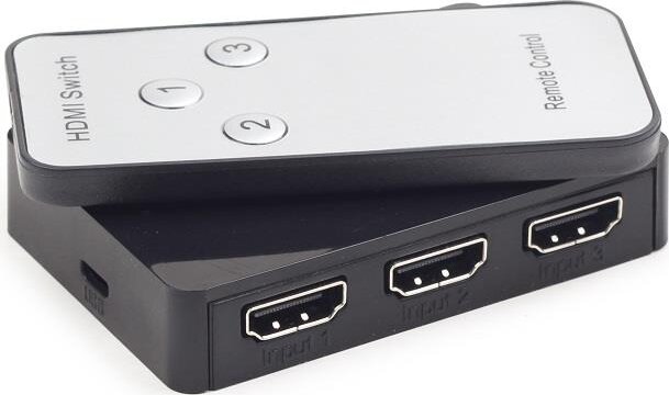 Gembird DSW-HDMI-34 HDMI Switch - 3 port (3 PC - 1 Kijelző)