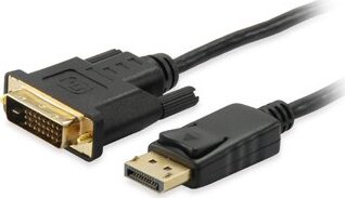 Equip 119336 DisplayPort - DVI (Apa - Apa) Kábel 2m Fekete