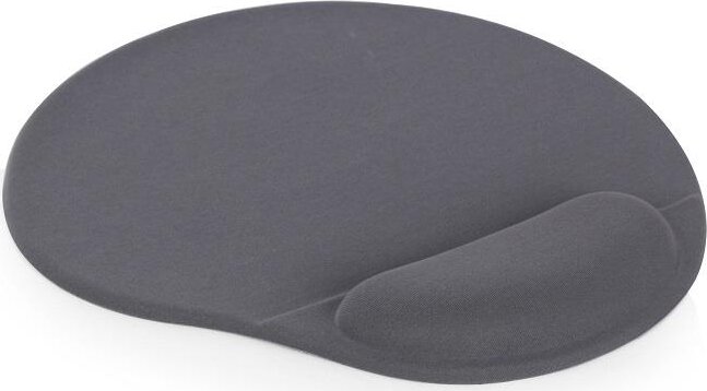 Gembird MP-GEL-GR Egérpad csuklótámasszal - Szürke
