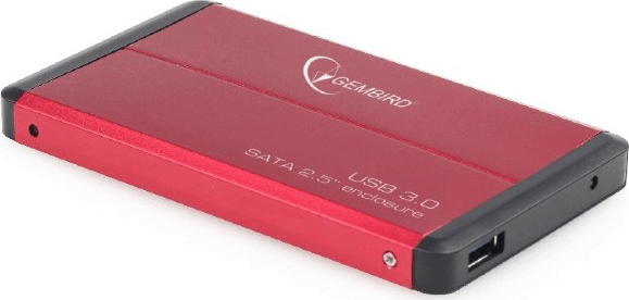 Gembird EE2-U3S-2-R 2.5" USB 3.0 Külső HDD ház Piros Gembird EE2-U3S-2-R 2.5" USB 3.0 Külső HDD ház Piros