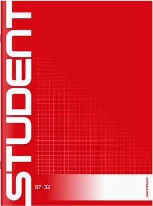 ICO Student 32 lapos A4 kockás füzet