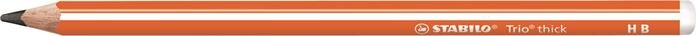 Stabilo Trio Thick Narancs háromszögletű vastag "HB" Grafitceruza