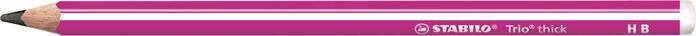 Stabilo Trio Thick Rózsaszín háromszögletű vastag "HB" Grafitceruza