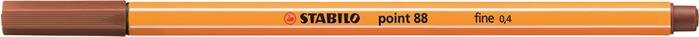 Stabilo Point 88 0.4mm Tűfilc Rozsdavörös