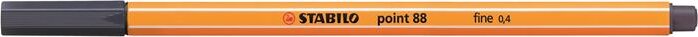Stabilo Point 88 0.4mm Tűfilc Payne-szürke
