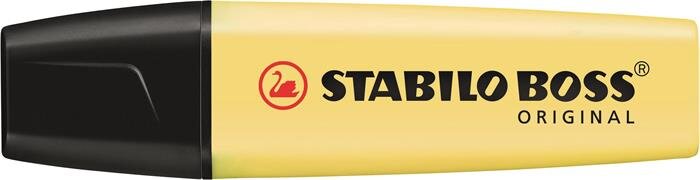 Stabilo Boss 2-5mm Szövegkiemelő - Pasztell sárga