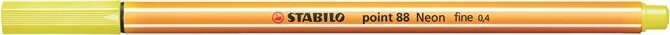 Stabilo Point 88 0.4mm Tűfilc Neon sárga
