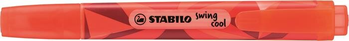 Stabilo Swing Cool 1-4mm Szövegkiemelő - Piros