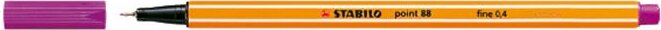 Stabilo Point 88 0.4mm Tűfilc Lila