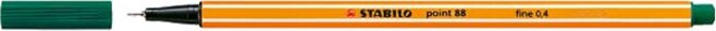 Stabilo Point 88 0.4mm Tűfilc Fenyőzöld