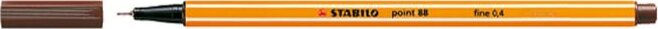 Stabilo Point 88 0.4mm Tűfilc Barna
