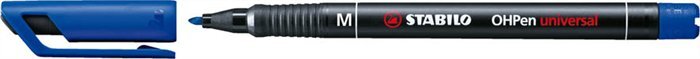 Stabilo OHPen M 1mm Alkoholos marker - Kék