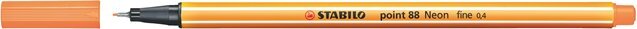 Stabilo Point 88 0.4mm Tűfilc Neon narancssárga