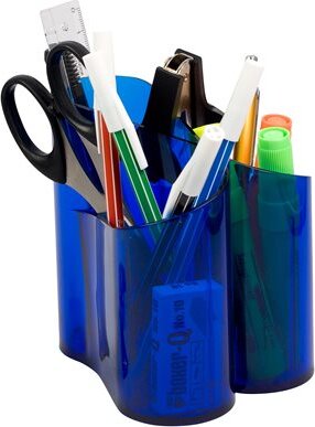 ICO Lux Asztali írószertartó - Áttetsző kék ICO Lux Asztali írószertartó - Áttetsző kék