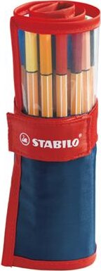 Stabilo Point 88 0.4mm Tűfilc készlet 25 szín