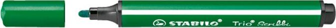 Stabilo Trio Scribbi 1.5 -2 mm Filctoll Zöld