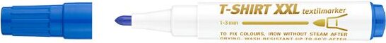 ICO XXL T-Shirt 1-3mm Textilmarker - Kék