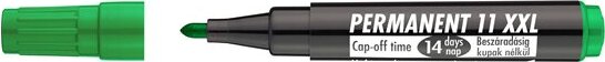 ICO Permanent 11 XXL 1-3mm Alkoholos marker - Zöld