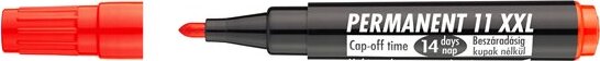 ICO Permanent 11 XXL 1-3mm Alkoholos marker - Piros