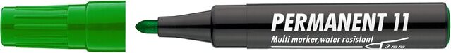 ICO Permanent 11 1-3mm Alkoholos marker - Zöld