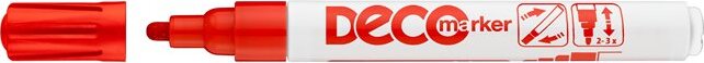 ICO Decomarker 2-4mm Lakkmarker - Piros