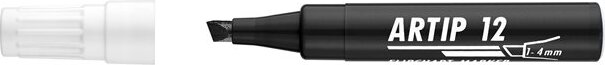 ICO Artip 12 1-4mm Alkoholmentes marker - Fekete