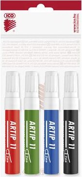 ICO Artip 11 1-3mm Alkoholmentes marker készlet 4 szín