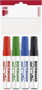 ICO Plan 1-3mm Táblamarker készlet 4 szín
