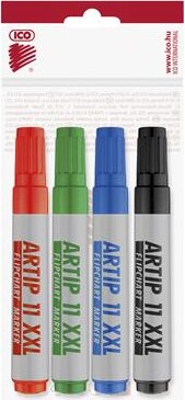 ICO Artip 11 XXL 1-3mm Alkoholmentes marker készlet 4 szín