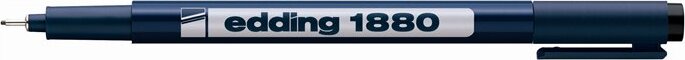 Edding 1880 0.5 mm Tusfilc - Fekete