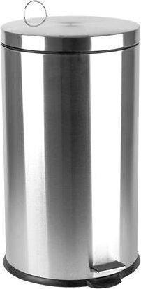 OEM 30 literes pedálos fém szemetes - Króm