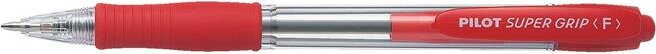 Pilot Super Grip Nyomógombos Golyóstoll - 0.27mm / Piros Pilot Super Grip Nyomógombos Golyóstoll - 0.27mm / Piros