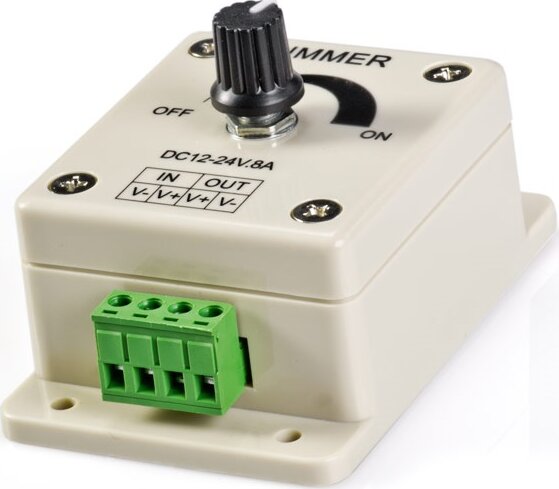 OPTONICA LED szalag dimmer 96W, 8A, potméterrel