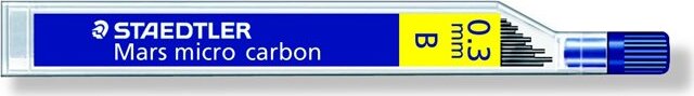 Staedtler Mars Micro Grafitbél 12 szál - 0.3mm / B