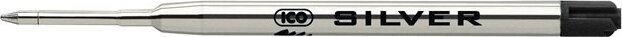 ICO Silver góliát Golyóstollbetét - 0.8mm / fekete