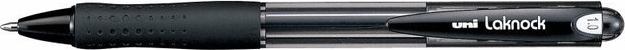 Uni SN-101 Laknock Fine Nyomógombos Golyóstoll - 0.4 mm / Fekete