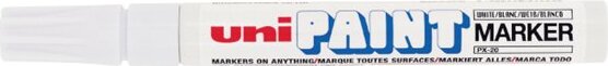 Uni PX-20 2.2-2.8mm Lakkmarker - Fehér