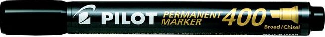 Pilot Permanent Marker 400 1,5-4 mm Alkoholos marker - Fekete