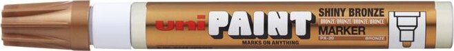 Uni PX-20 2.2-2.8mm Lakkmarker - Fényes bronz