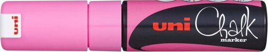 Uni PWE-8K 8mm Krétamarker - Fluor rózsaszín