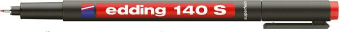 Edding 140 S 0,3mm Alkoholos marker - Piros
