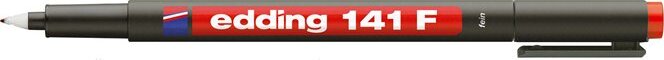 Edding 141 F 0,6mm Alkoholos marker - Piros