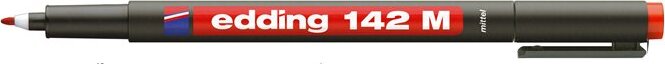 Edding 142 M 1mm Alkoholos marker - Piros