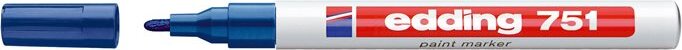 Edding 751 1-2mm Lakkmarker - Sötétkék