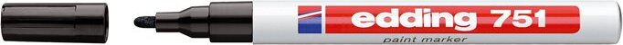 Edding 751 1-2mm Lakkmarker - Fekete